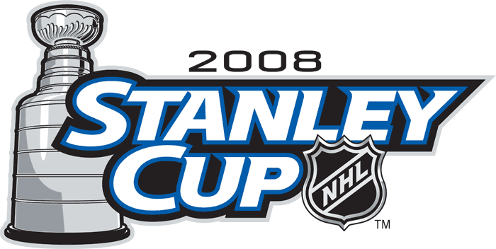 Stanley Cup Playoffs 2008 Wordmark Logo v2 iron on transfers for T-shirts